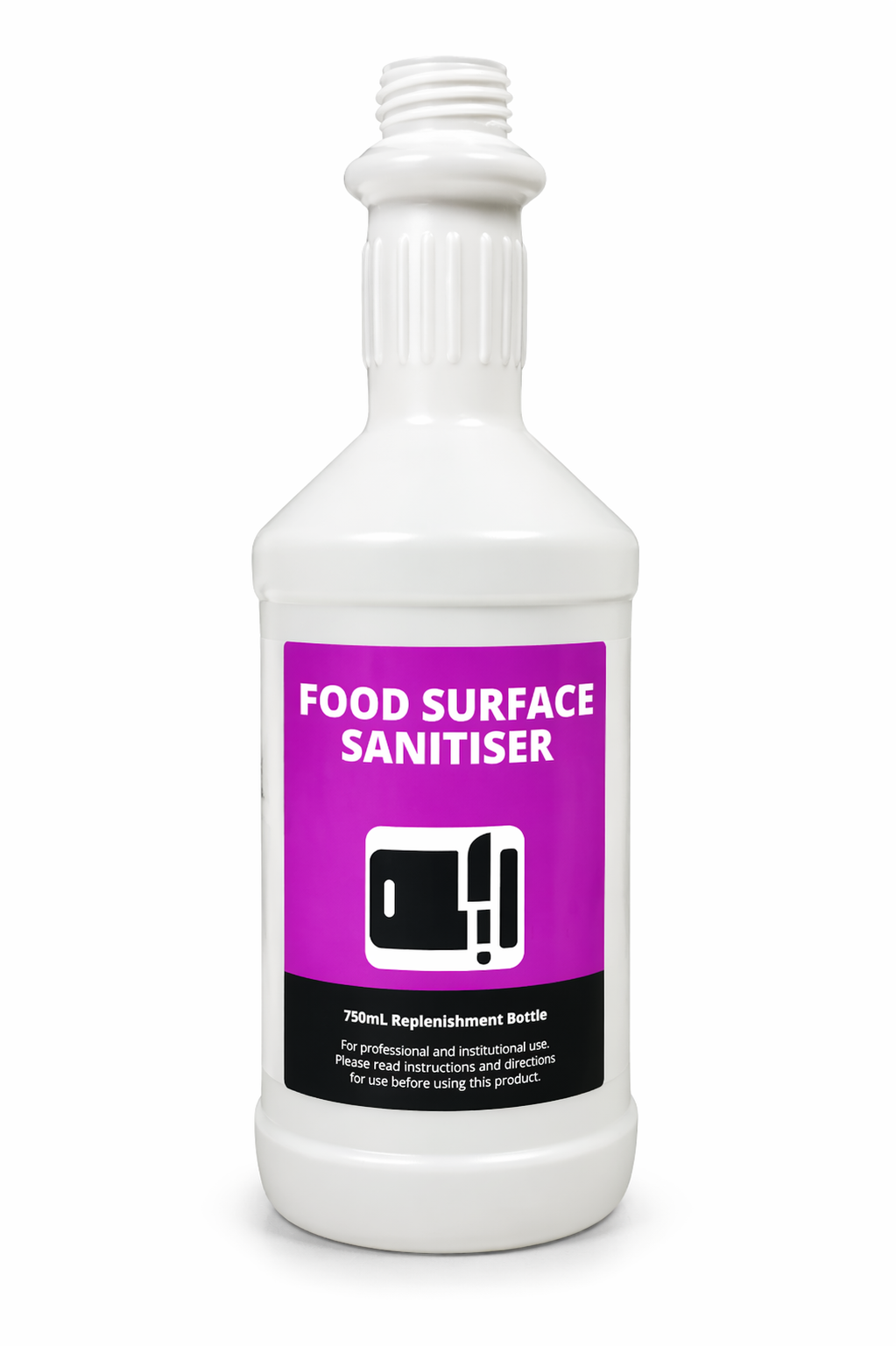 Printed Surface Spray Sanitiser Bottle 750ml