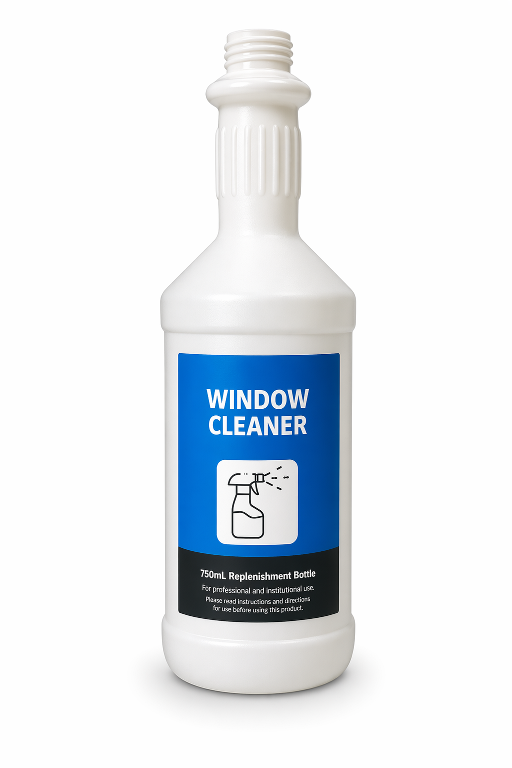 Printed Window Cleaner Empty Bottles 750ml
