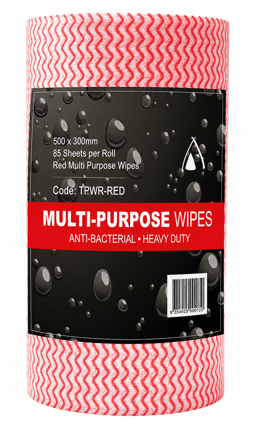 Wipes Heavy Duty Red on Roll - Q85