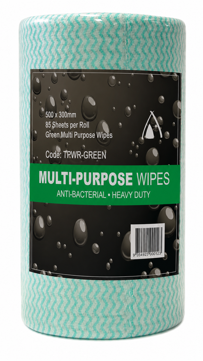 Wipes Heavy Duty Green on Roll - Q85