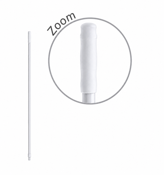 Handle Powder Coat 22mm White Multi Fit
