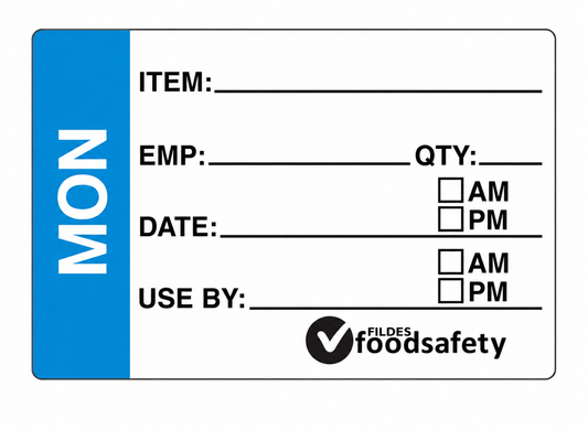 Labels Monday Q250 49x75mm Prep