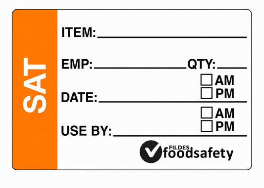 Labels Saturday Q250 49x75mm Prep