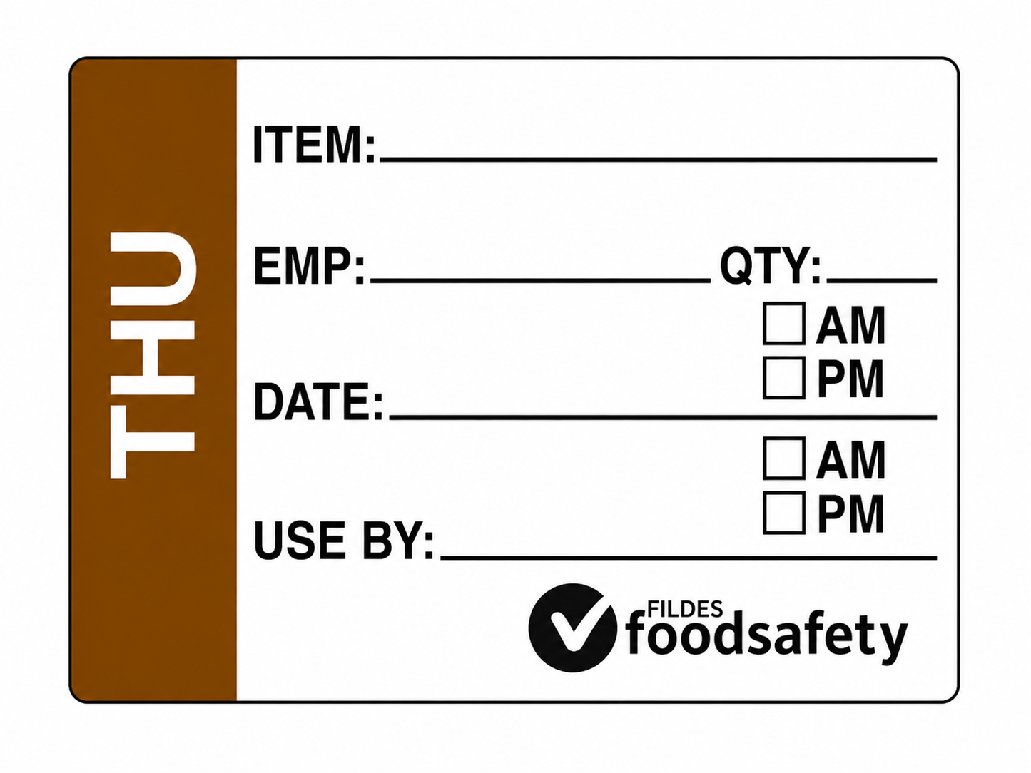 Labels Thursday Q250 49x75mm Prep